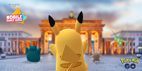 Fangen, Kämpfen, Werfen – Pokémon GO als Spotlight-Spiel auf der Mobile Games Show, präsentiert von Google Play