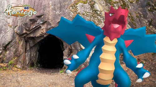 Shardrago gibt sein Debüt in Pokémon GO beim Drachenstiegenabstieg