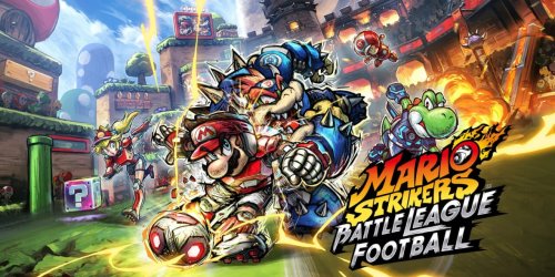 Mario Strikers: Battle League Football inklusive A3 Poster / Notizbuch als Vorbesteller-Bonus