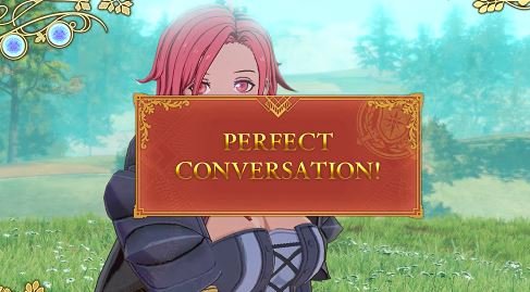 Fire Emblem Warriors: Three Hopes: Perfect Conversation with Hapi on Expedition
