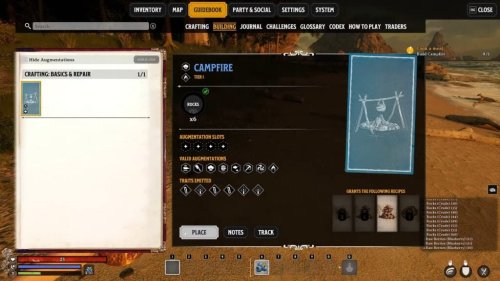 Nightingale: How to Build a Campfire