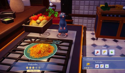 How to Make a Yakisoba in Disney Dreamlight Valley