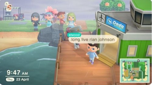 Lord Of The Rings actor Elijah Wood Surprised a Fan with an Animal Crossing Pop-in
