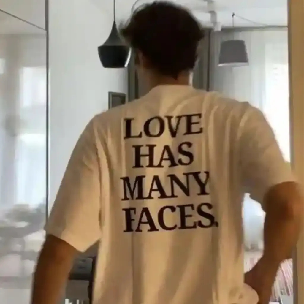 Nityasoul's love has many faces t shirt, Men's Graphic T-Shirt  - cover