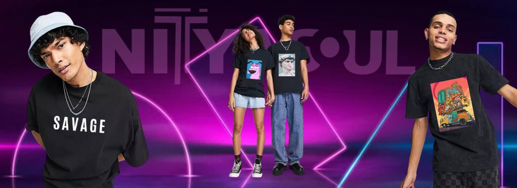 Shop Cool Printed T-Shirts for Men and Women | Nityasoul cover image