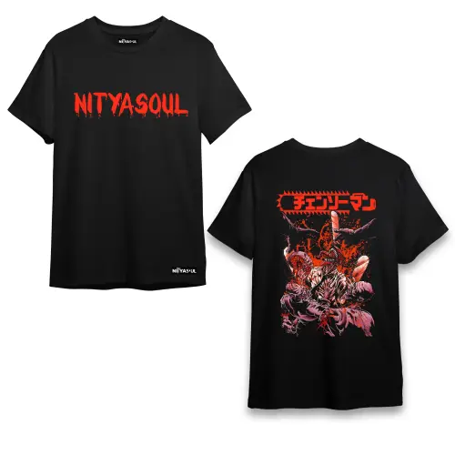 Women's full print graphic T-shirt for men and women | Nityasoul