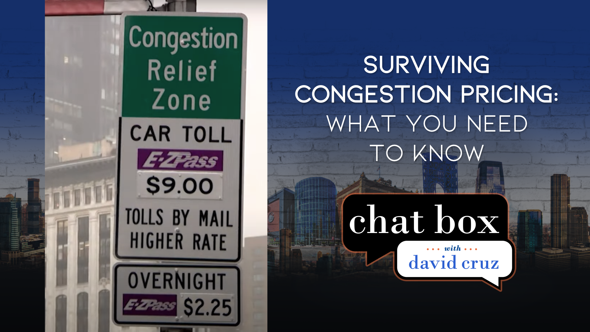 Congestion pricing’s impact on traffic, NJ Transit | Chat Box