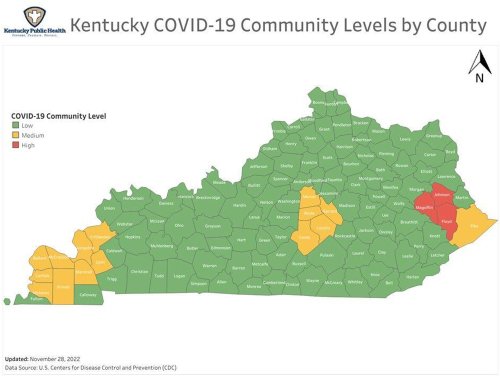 Kentucky COVID numbers up and down in latest Department for Public ...