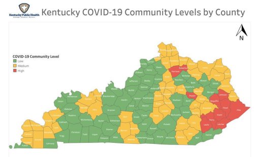 Weekly COVID report shows numbers across Kentucky continue to trend in positive direction