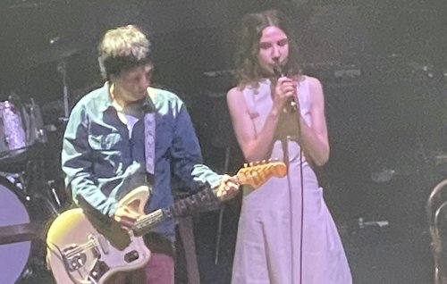 Watch Johnny Marr join PJ Harvey on stage in Manchester