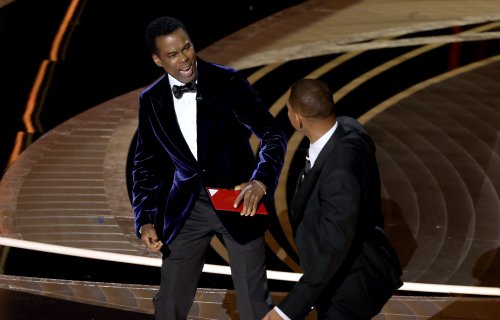 This is what Chris Rock saw when Will Smith slapped him, according to AI