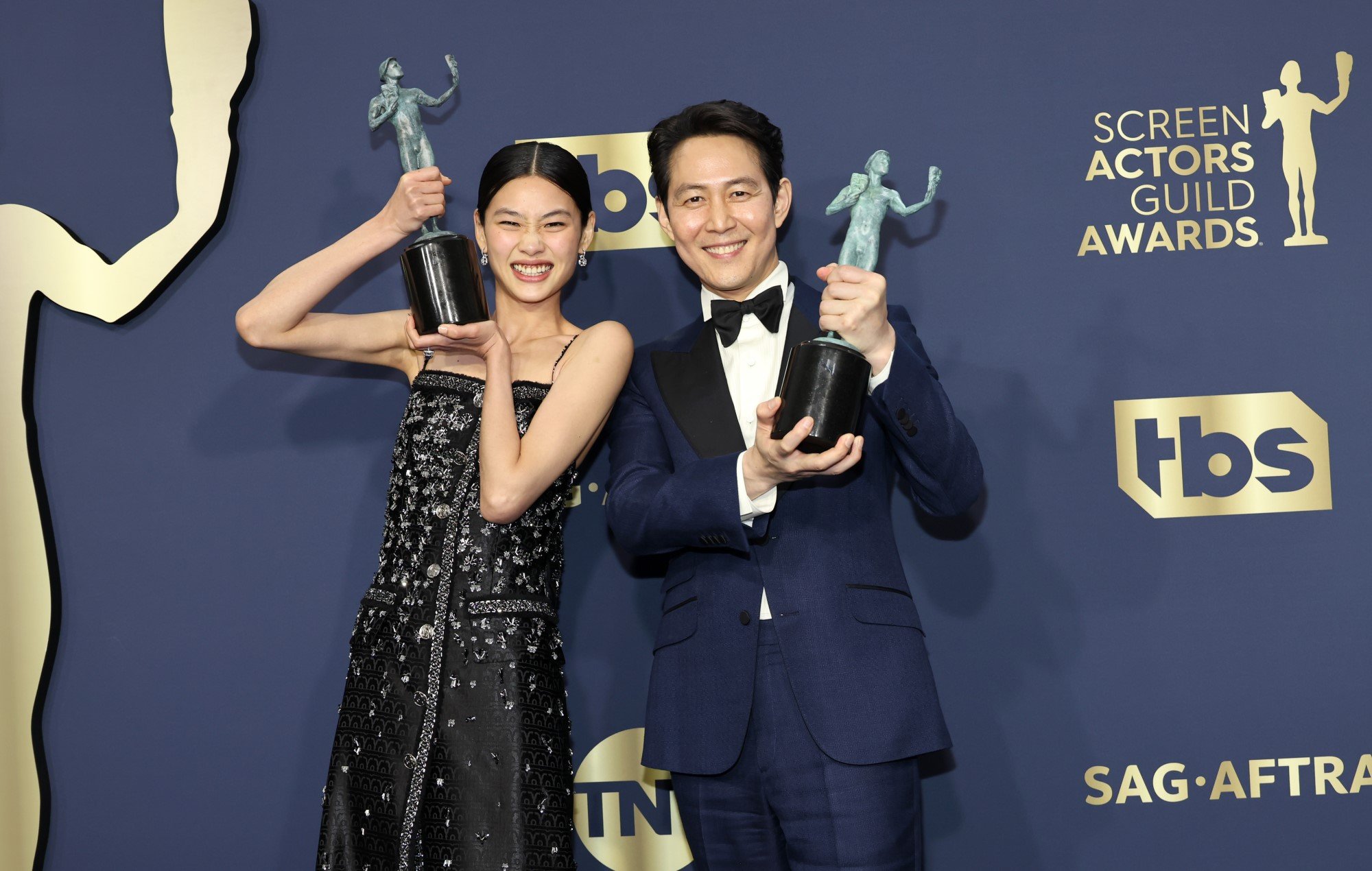Squid Game&amp;#39; cast make history at SAG Awards 2022 with two acting wins |  Flipboard
