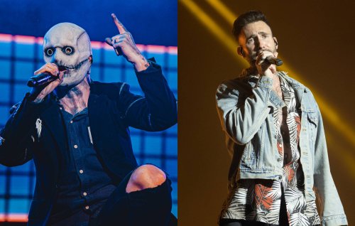 Watch Slipknot's Corey Taylor react to being asked about Adam Levine
