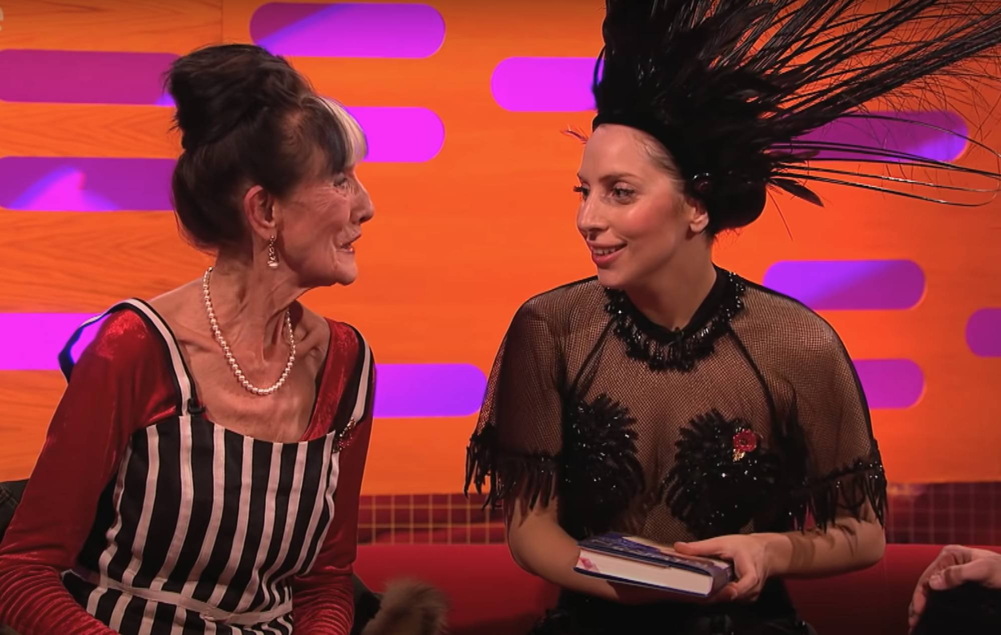 Fans are reminiscing over when June Brown met Lady Gaga