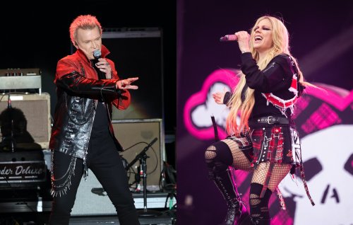 Watch Billy Idol and Avril Lavigne perform pop-punk collab ’77’ on ‘Kimmel’