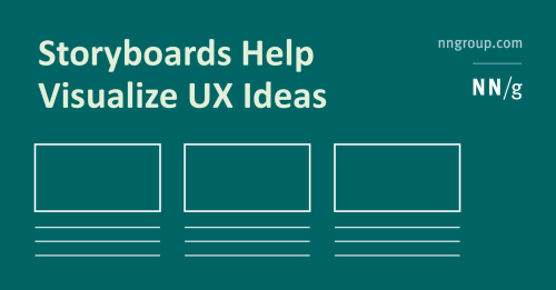 Storyboards Help Visualize UX Ideas