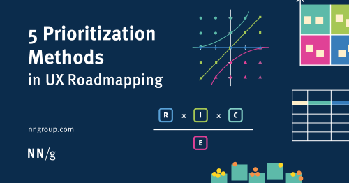 5 Prioritization Methods in UX Roadmapping