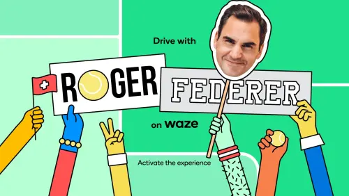 Roger Federer en Waze: ¿se dejará guiar por él Rafa Nadal?