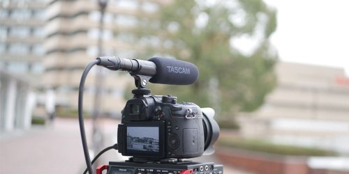 Tascam's TM-200SG Is a Short Shotgun Mic for Video Creators
