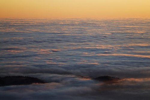 Sonnenaufgang am Schöckl – Jänner 2025