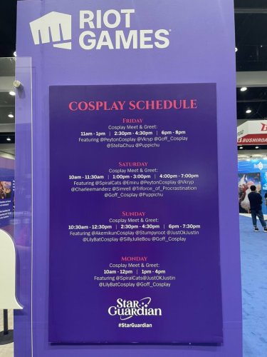 The magical Star Guardians join the fray at Anime Expo 2022! Check out awesome LoL cosplays from day 1