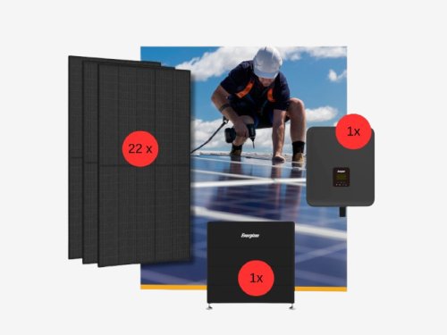 Bestpreis: Solaranlage 10 kWp mit Speicher 11,6 kWh samt Montage mit 19% Rabatt, nur sehr kurze Zeit