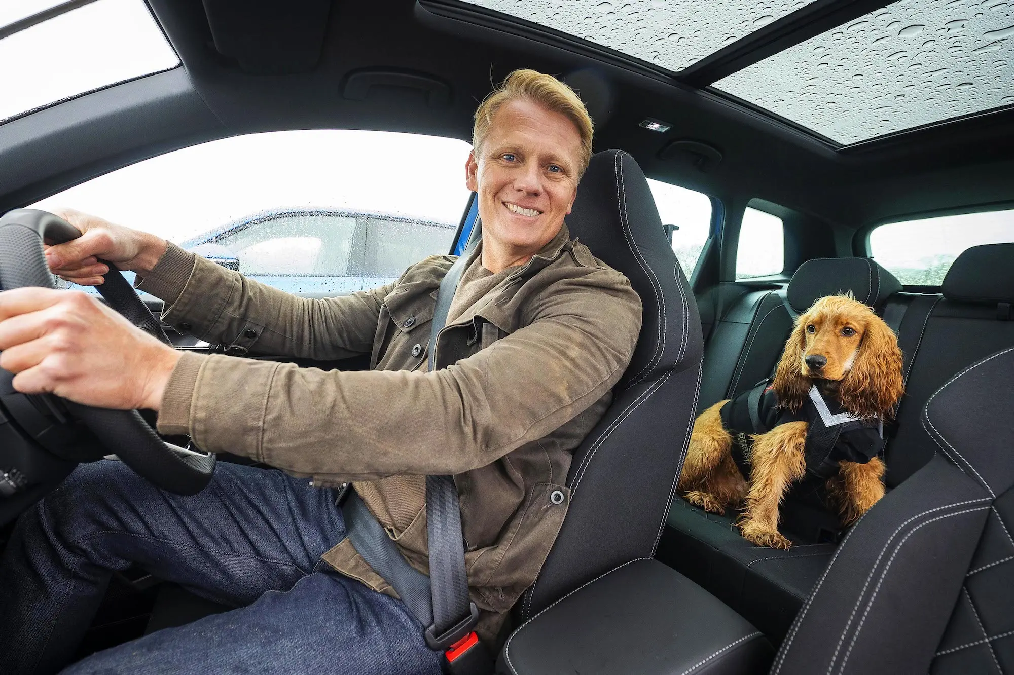I cani preferiscono viaggiare su auto elettriche: le termiche sono più stressanti