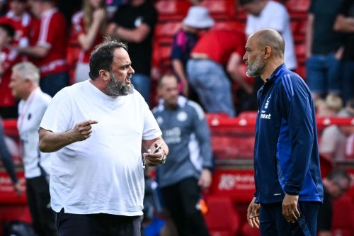 Nottingham Forest fans all saying the same thing about Evangelos Marinakis after storming on pitch vs Leicester
