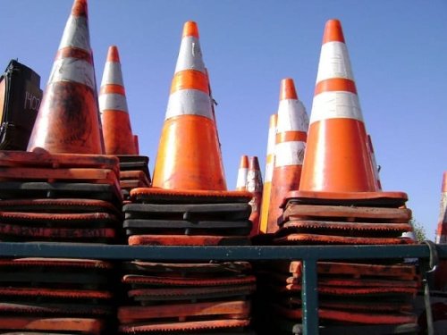 Overnight lane closures expected along northeast corner of I-695 this week
