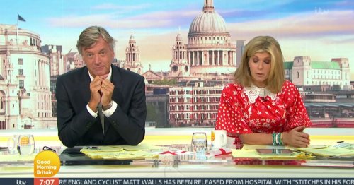 Good Morning Britain's Kate Garraway gives update on husband Derek on air