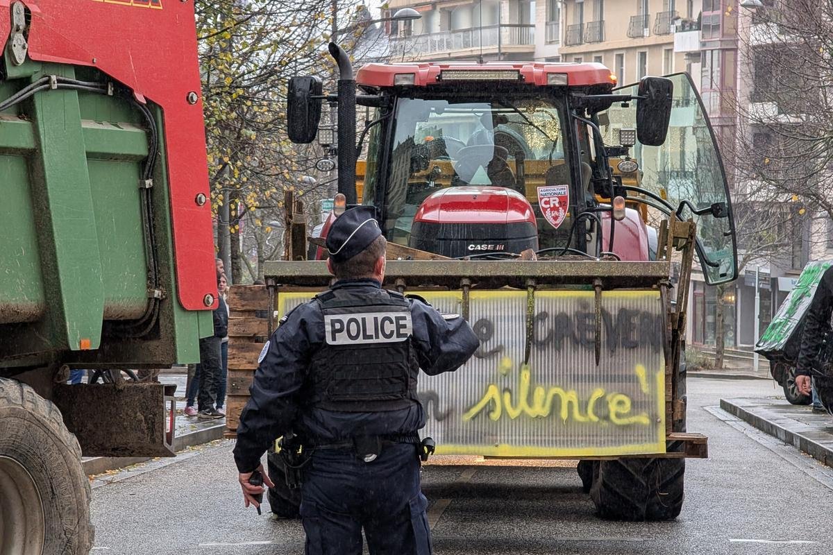 « Plus de 500 fermes au RSA » : en Aveyron, des agriculteurs forcent l’entrée du conseil départemental