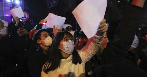 A Canton en Chine, des heurts ont éclaté entre la police et les manifestants