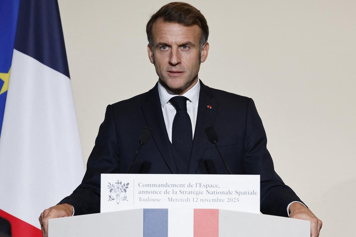 Stratégie spatiale, réseaux sociaux… Les annonces de Macron à Toulouse