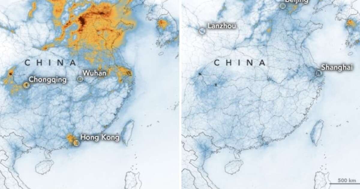 « En Chine, la baisse de la pollution va épargner plus de vies humaines que le virus en aura coûté »