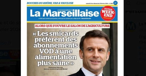 Une citation de Macron sur les « smicards » qui « préfèrent les abonnements VOD » choque la gauche, l’Elysée dément