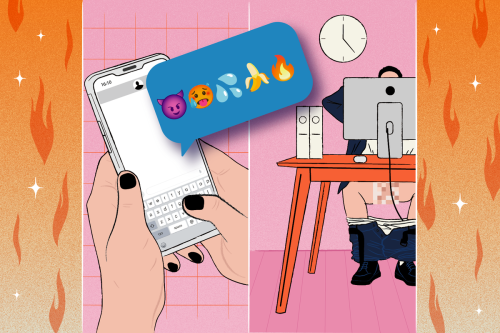 « Les sextos sont devenus un jeu avec ma collègue et c’est très excitant de le faire en plein milieu de l’open space »