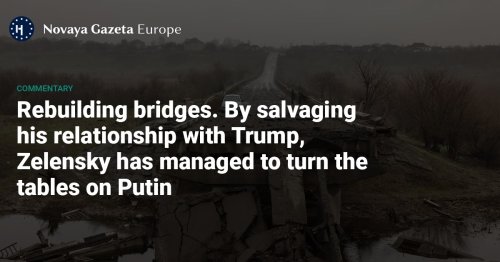 Rebuilding bridges