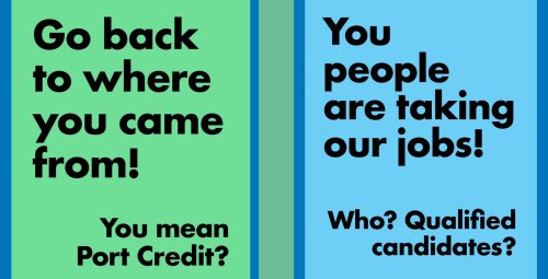 ‘These are fantastic,’ Mississauga launches anti-racism campaign by putting these signs around the city - NOW Toronto