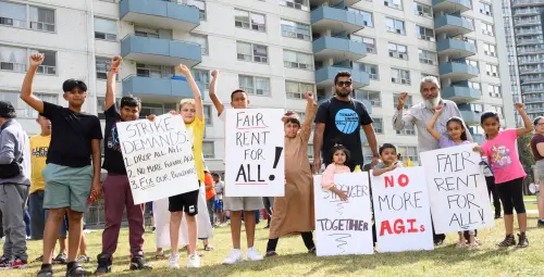 Over 300 Toronto tenants are still striking and haven’t paid their rent for at least 7 months