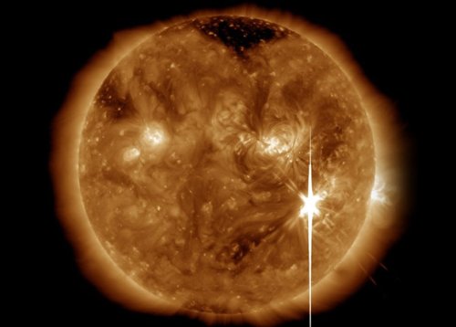 На Солнце зарегистрирована самая большая вспышка за 12 лет