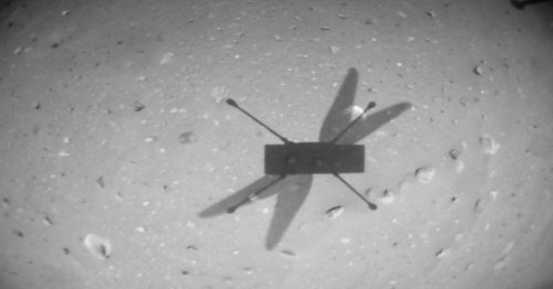 Марсианский дрон «Индженьюити» разогнался до восьми метров в секунду