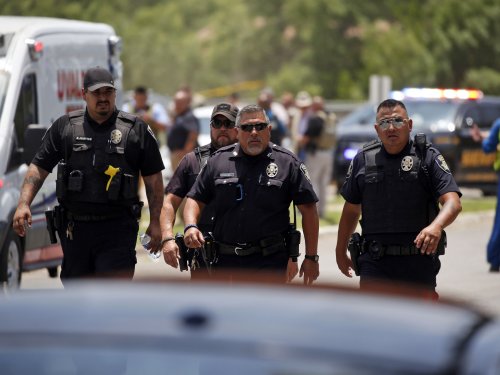 A gunman killed at least 18 children and 2 adults at a Texas elementary school