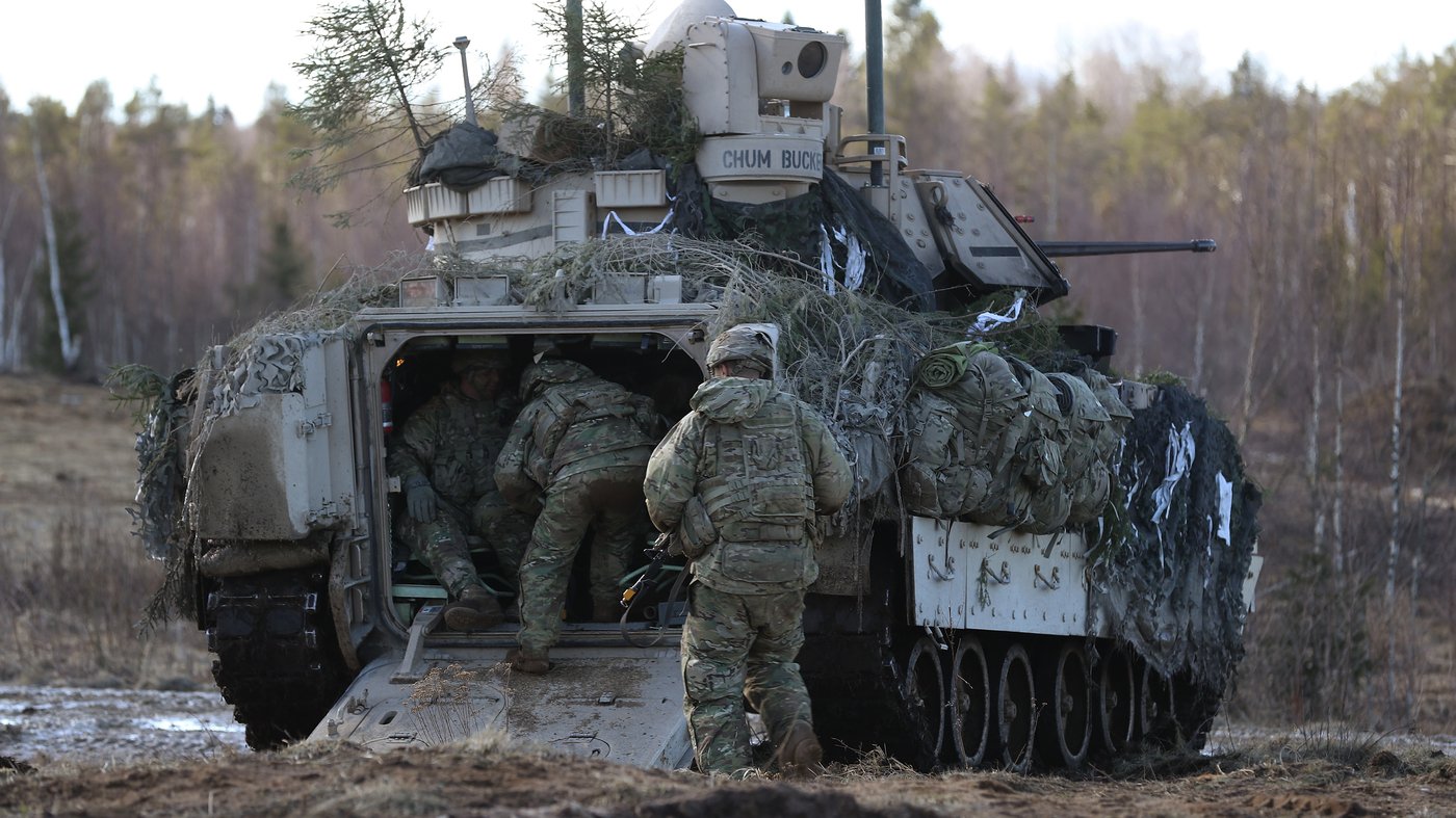 The U.S. is placing 8,500 troops on alert for possible deployment to Eastern Europe