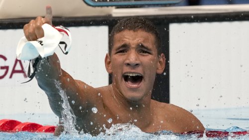 A Young Tunisian Shocks The Swimming Field To Win Olympic Gold