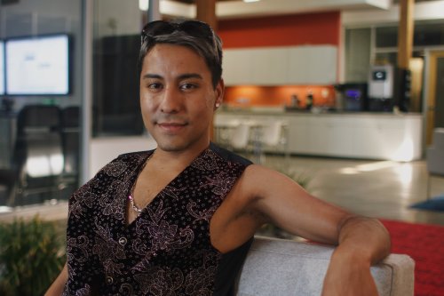 Jonathan Chavez, su mamá, and all the other characters he wants to take on