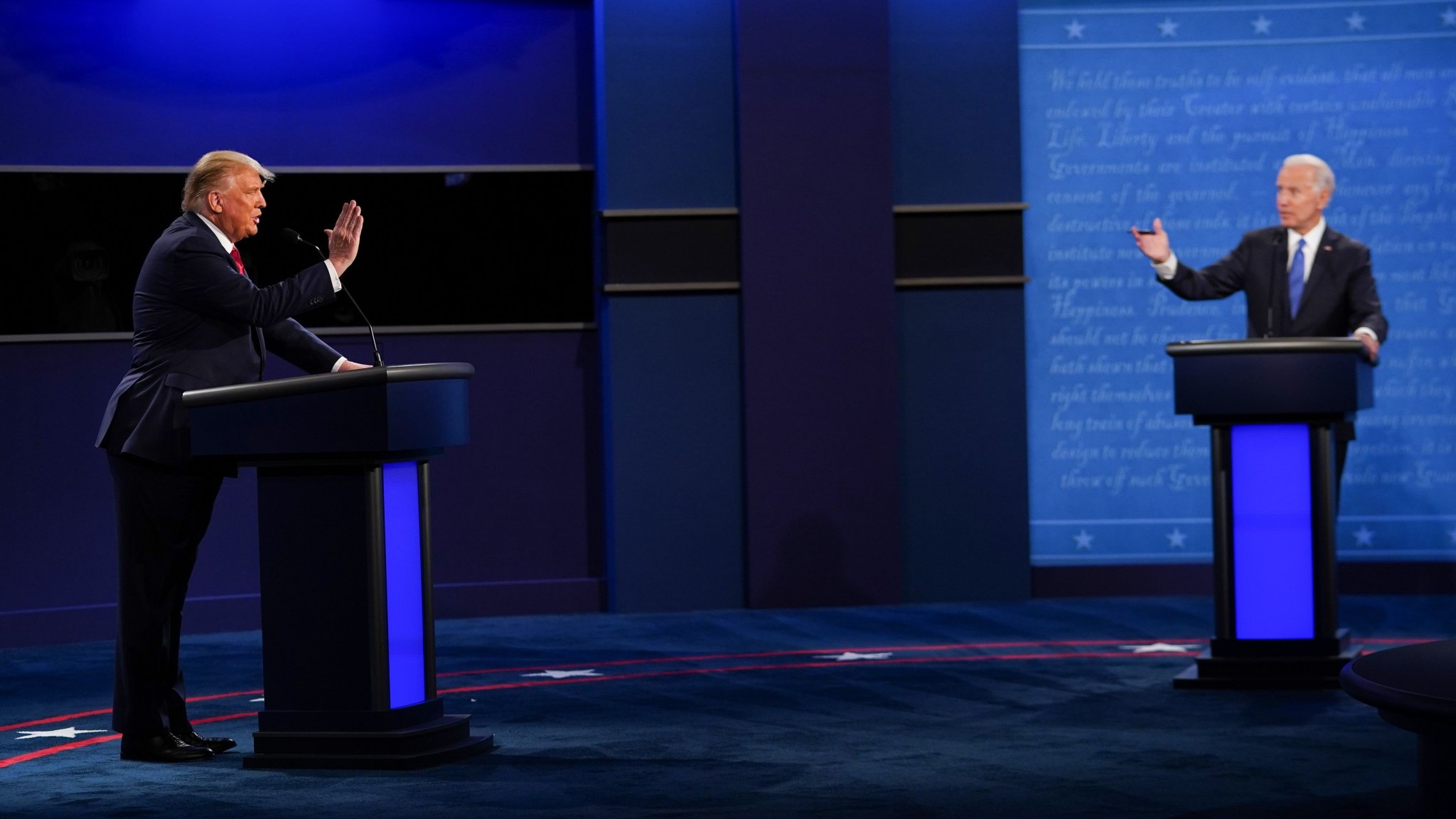 Trump And Biden Had A Real Debate, And 4 Other Takeaways