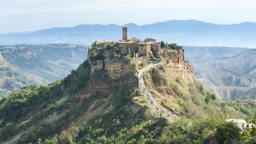 In Italy, A Medieval Town Confronts A Double Threat — Erosion And Too Many Tourists