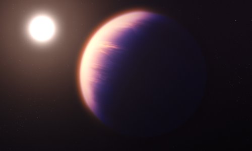The James Webb telescope shows how starlight transforms a distant, Jupiter-like planet