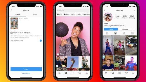 Facebook Launches Instagram Reels, Hoping To Lure TikTok Users