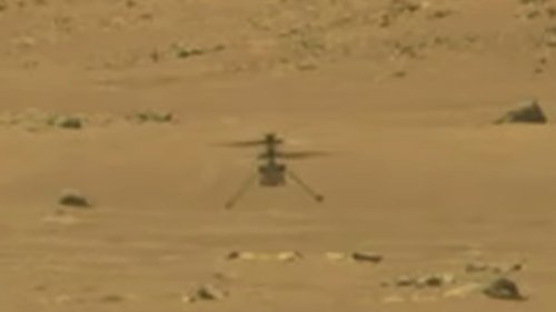 Success! NASA's Ingenuity Makes 1st Powered Flight On Mars